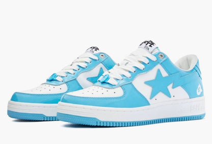 BAPE Bapesta - Blue and White