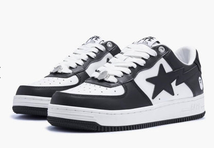 BAPE Bapestar - Black and White