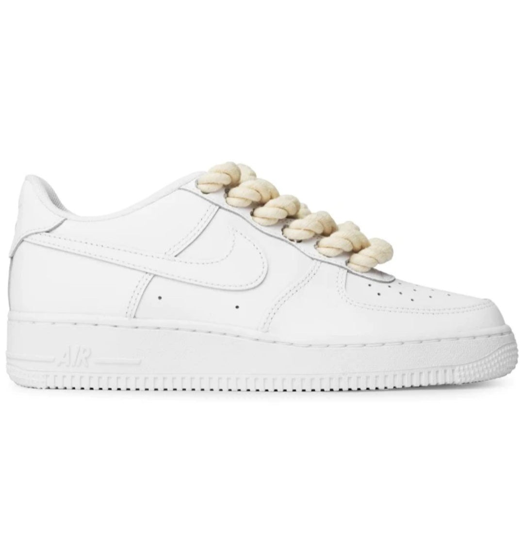 Nike Air Force 1 Low - Rope lace White