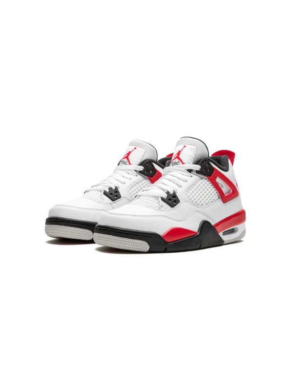 Kids Air Jordan 4 - Red Cement