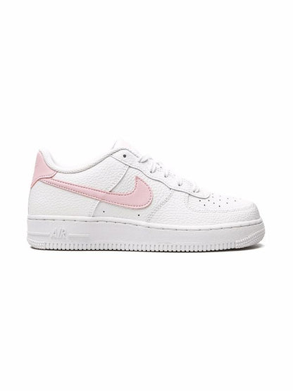 Kids Nike Air Force 1 Low - White/ Pink foam