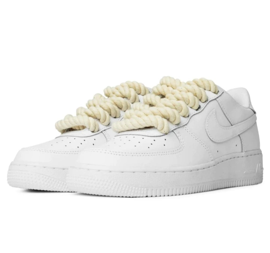 Nike Air Force 1 Low - Rope lace White