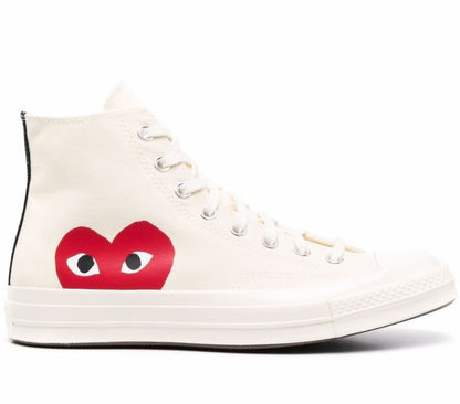 Converse All Star 70s Ox Comme Des Garcons play High-top - White