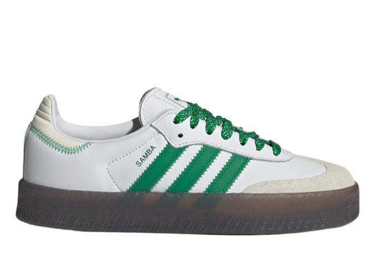 Adidas Sambae - White Green