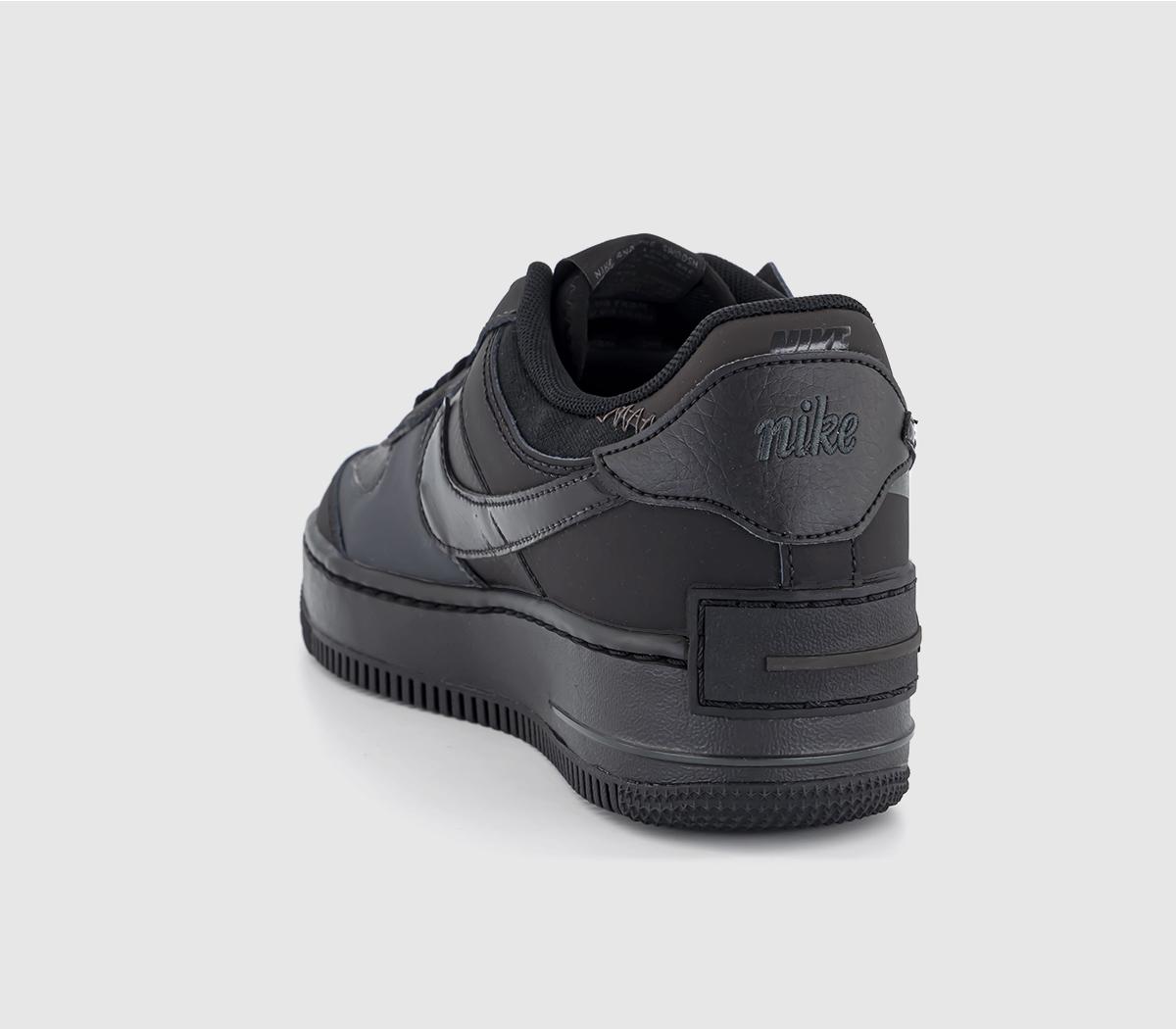 Nike Air Force 1 Shadow - Tripple Black