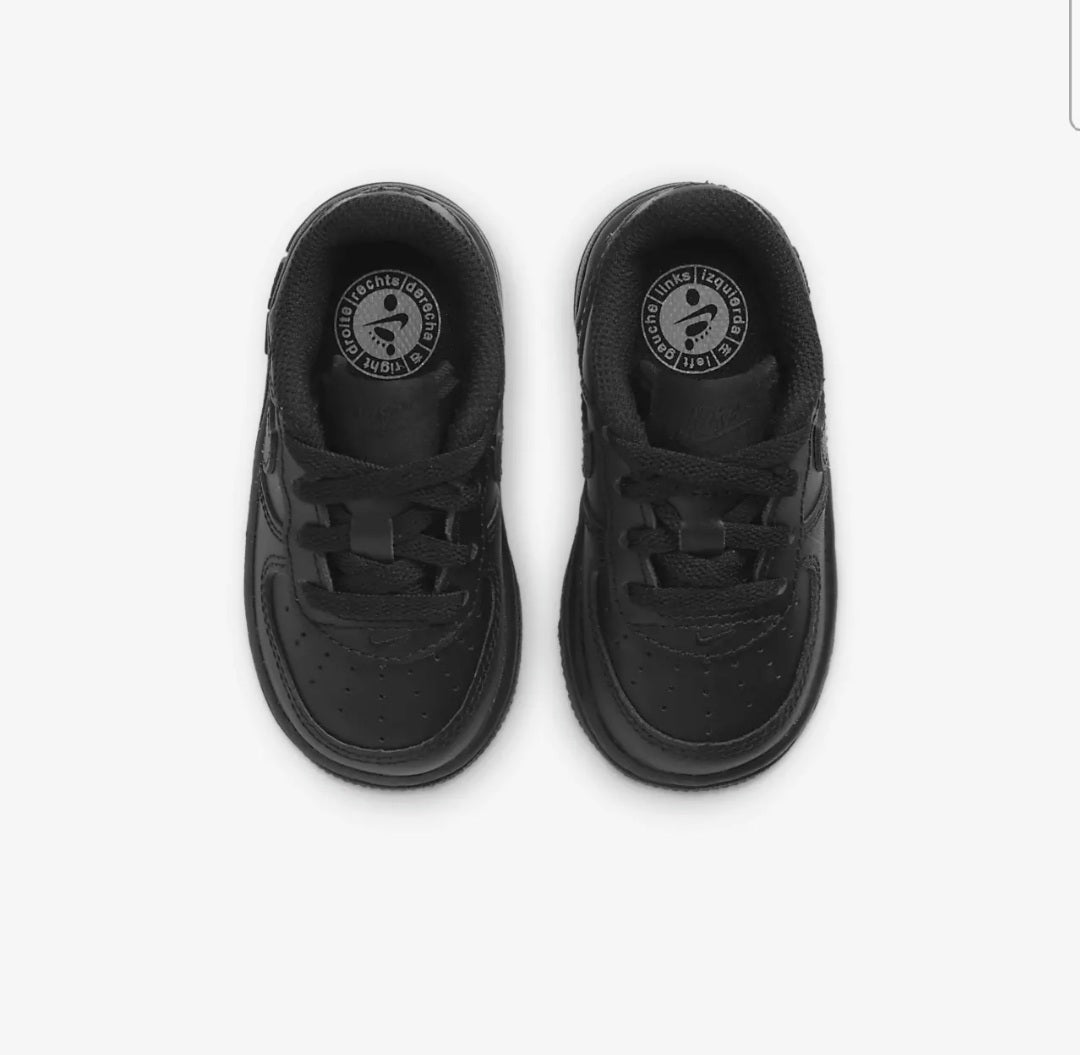 Kids Air Force 1 Low - Black