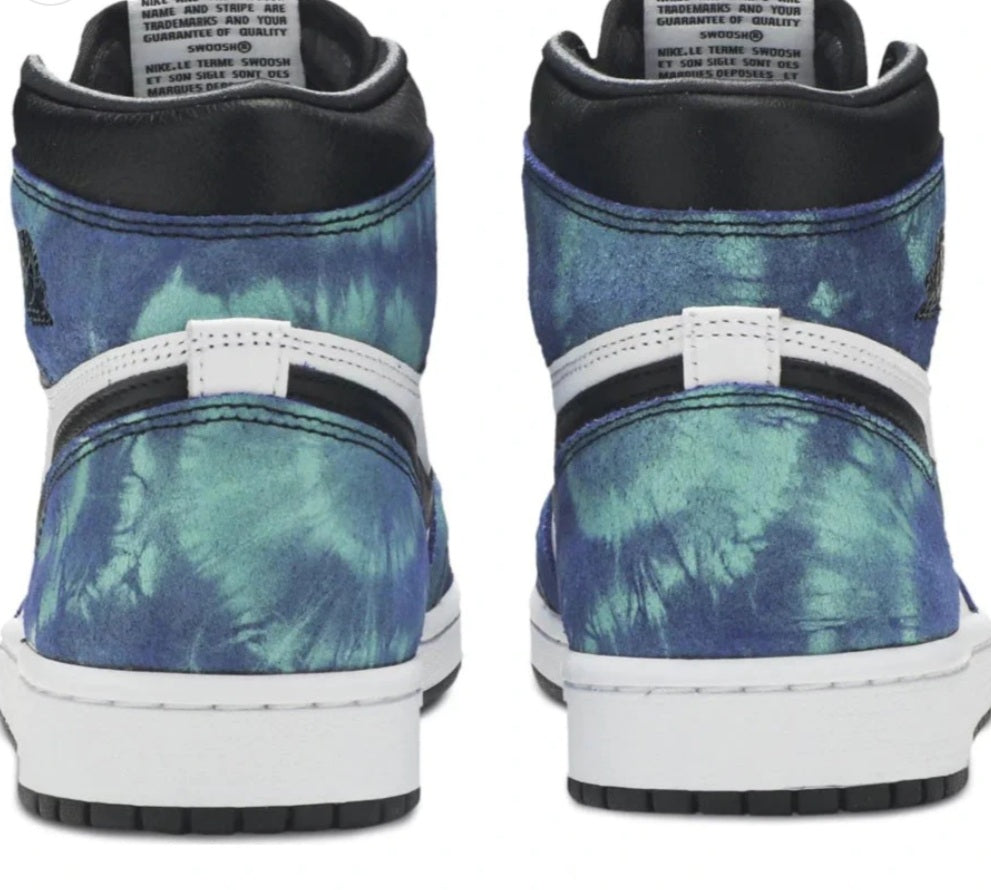 Air Jordan 1 Retro High - Tye Dye back view