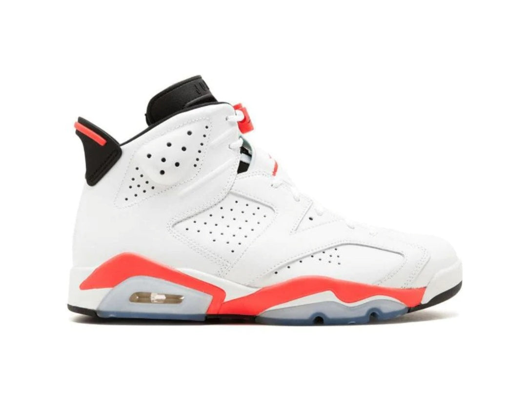 Air Jordan 6 Retro - White/ infrared