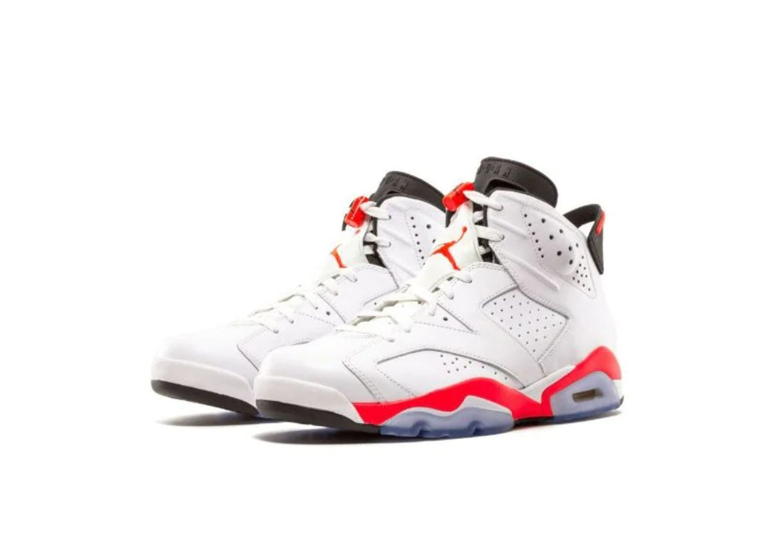 Air Jordan 6 Retro - White/ infrared