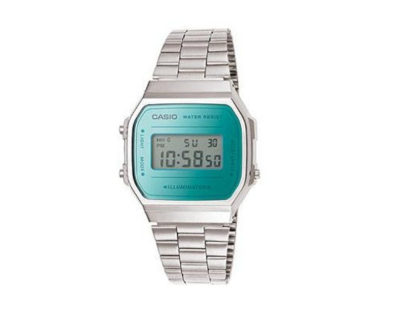 Casio Retro Digital Watch - Silver