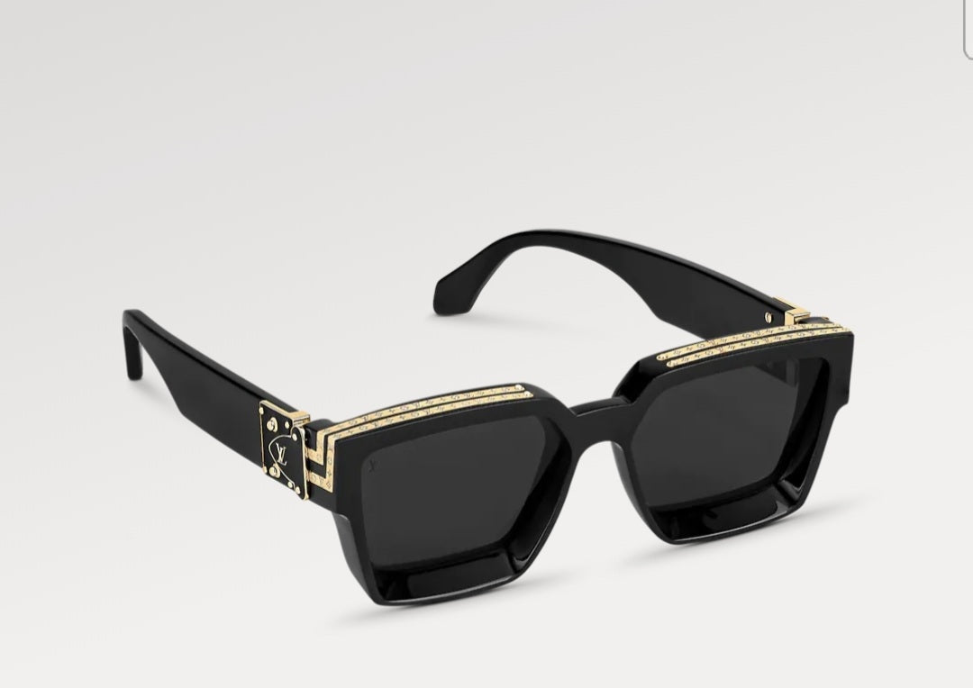 Louis Vuitton - Black 1.1 Millionaire Sunglasses