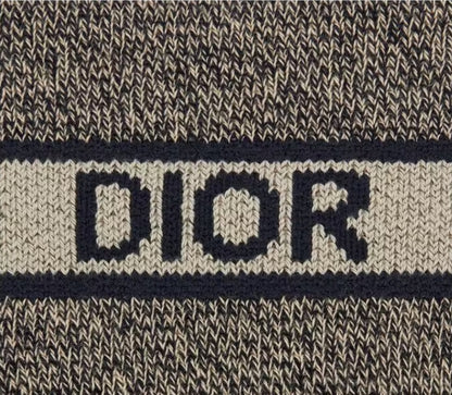 Christian Dior Socks - Brown and black