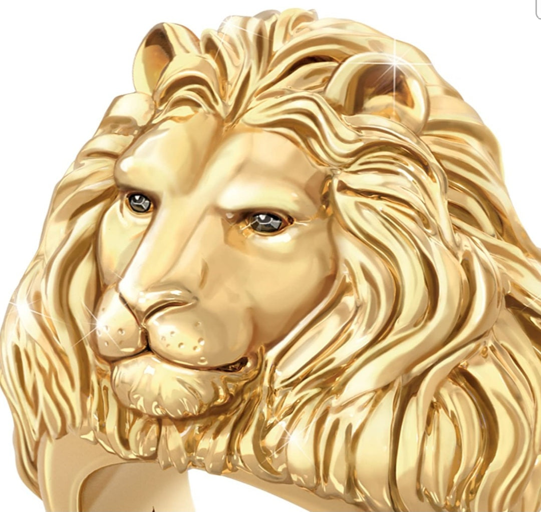 Lion Ring - Gold