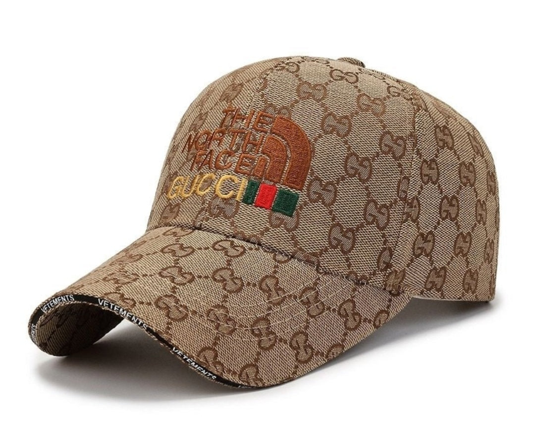 North Face x Gucci Baseball cap - Brown