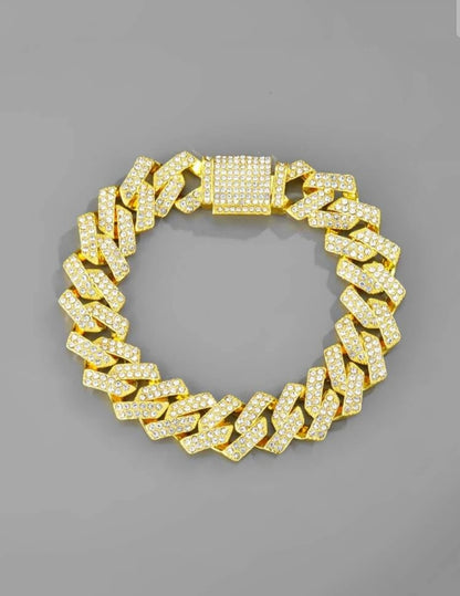 Cuban link Bracelet - Gold