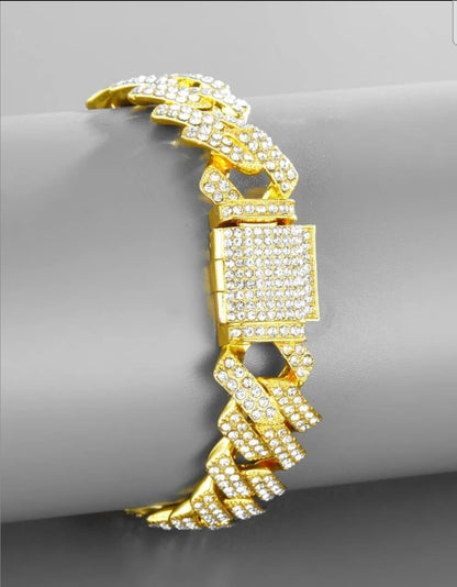 Cuban link Bracelet - Gold