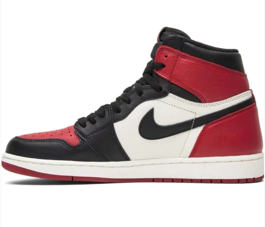 Air Jordan 1 Retro - Bred Toe right inner side view