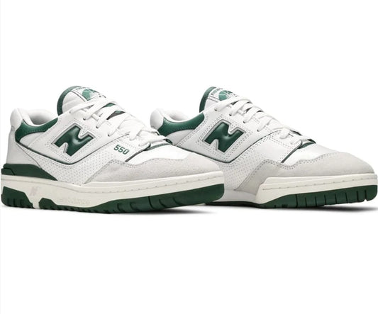 New Balance 550 - Green and White