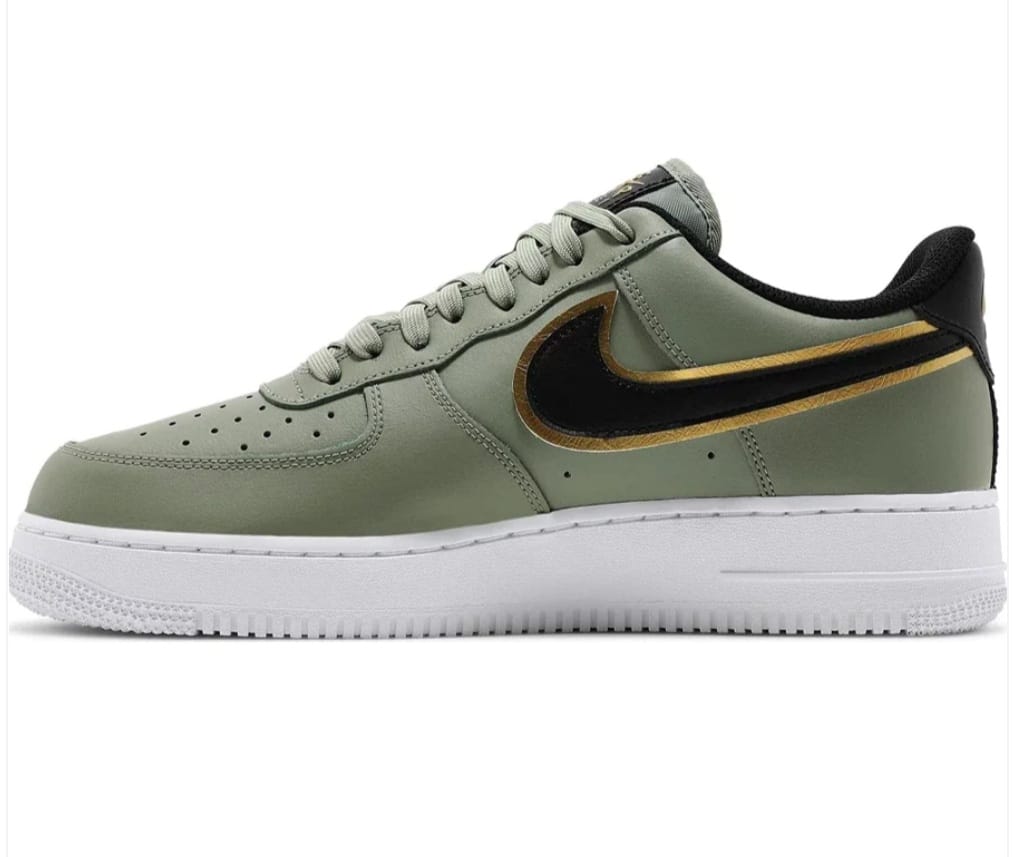 Army green air force 1 low best sale