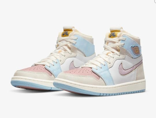 Nike Air Jordan 1 High - Zoom comfort pink Oxford